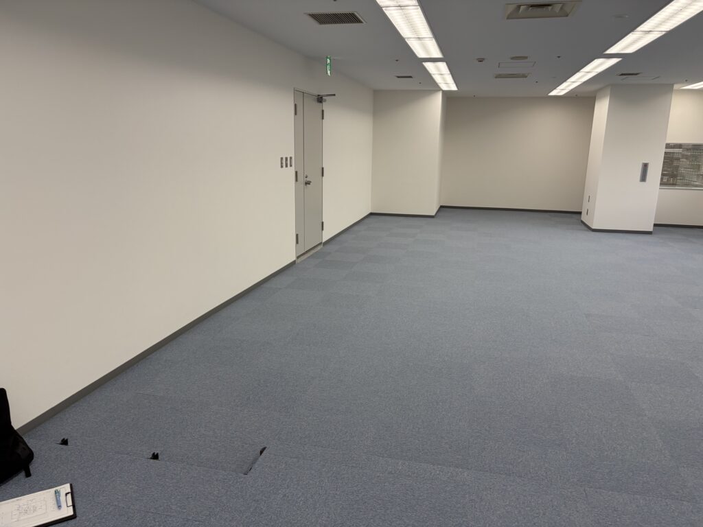 横浜市のオフィス統合前のフロア